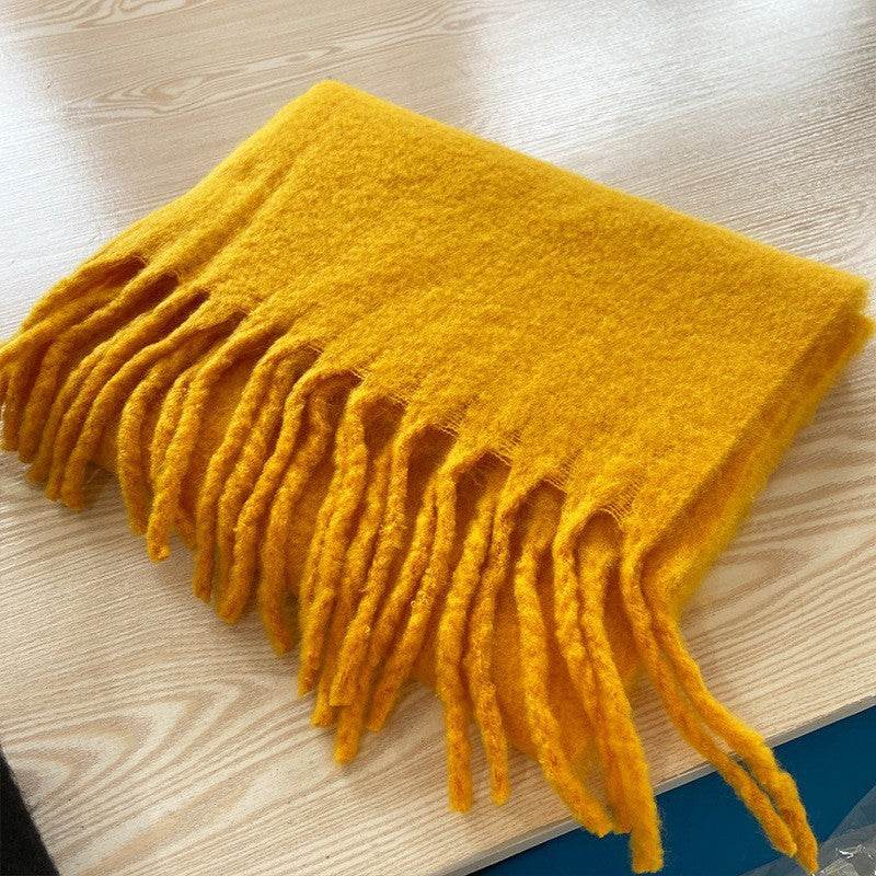 All-Match Cashmere-Like Tassel Scarf for Women - Warm & Stylish Accessories - Buy Center