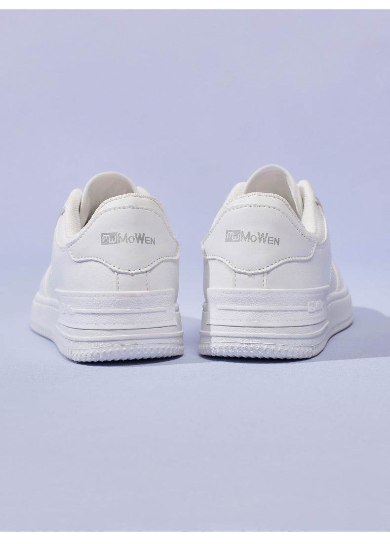 Buycenter Ancient Style White Crane Vulcanize Shoes - Cute Sky Blue Laces - Buy Center