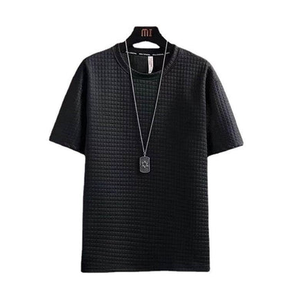 Buycenter Summer Two-Piece Suit - Men's Casual Geometric T-Shirt & Shorts - Buy Center