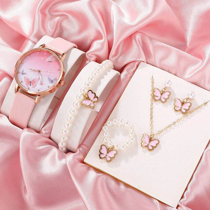 Women's Cute Fashion Watch Bracelet Set - Stylish Accessories for Every Outfit - Buy Center
