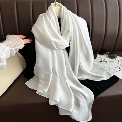 Pure Color Long Scarves - Women's Spring Autumn All-Match Accessory - Buy Center