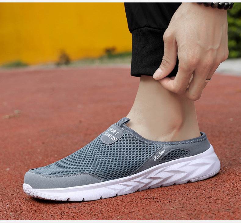 Leisure Sports Half Slippers - Lightweight Mesh Shoes for Men 2025 - Buy Center