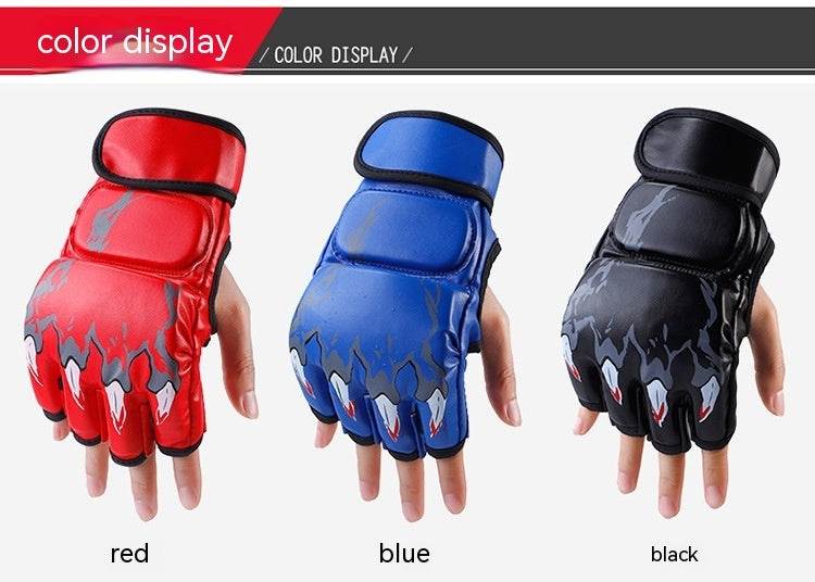 Sandbag Combat Boxing Gloves - Durable PU, Trendy Styles for Training - Buy Center