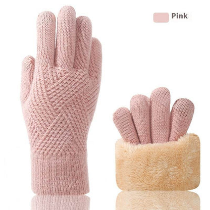 Women's Thermal Touch Screen Gloves - Double Layer, Windproof, Fleece-lined - Buy Center