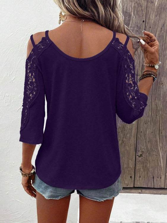 Buycenter Women's Casual Short Sleeve Top - Lightweight and Stylish - Buy Center