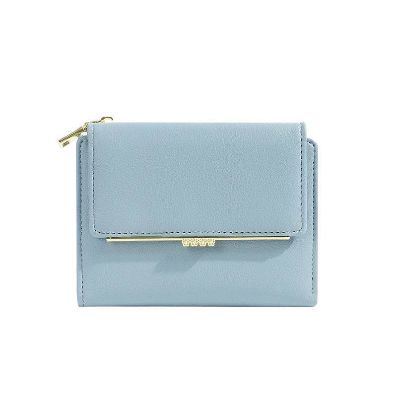 Women's Long Zipper Wallet - Trendy Macaron Colors & Lightweight Design - Buy Center