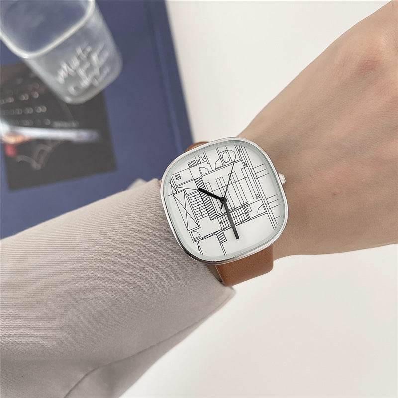 Leisure Milk Sugar Square Women's Watch - Stylish Sports Timepiece 2025 - Buy Center