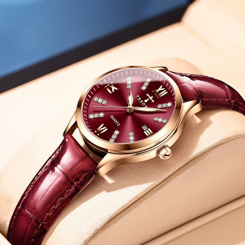 Buycenter Women's Delicate Waterproof Quartz Watch - Elegant Small Dial - Buy Center