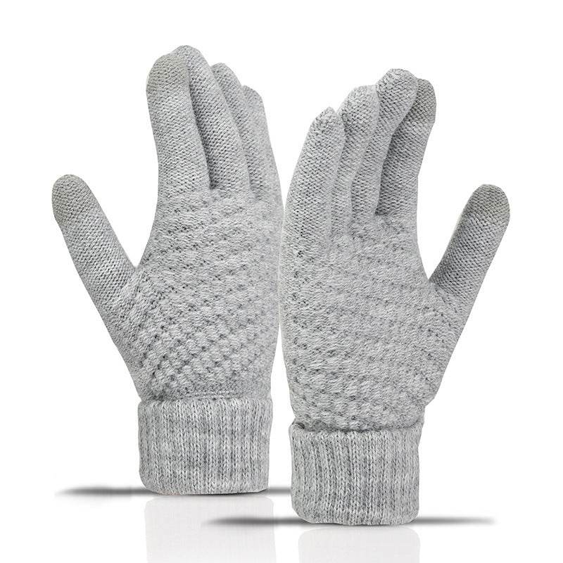 Women's Fleece-Lined Cycling Gloves - Windproof & Touch Screen Friendly - Buy Center