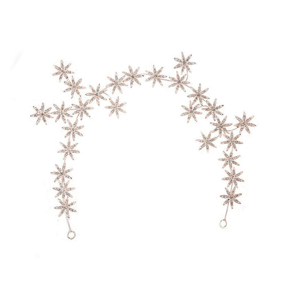High-End Rhinestone Star Hair Accessories - Elegant Bridal Headdress 2025 - Buy Center