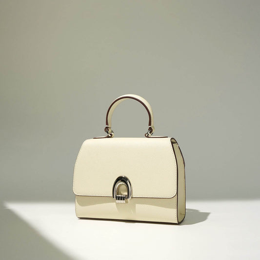 Buycenter Women's Casual Cowhide Handbag - Soft Shell Shape with Pocket - Buy Center