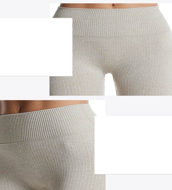 Buycenter Women's Solid Color Yoga Pants - Quick Dry, Large Size Leggings - Buy Center