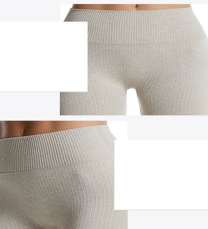 Buycenter Women's Solid Color Yoga Pants - Quick Dry, Large Size Leggings - Buy Center