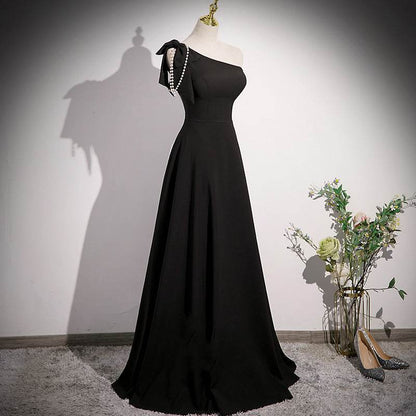 Buycenter Black Sleeveless Evening Dress - Elegant Long Skirt for Parties - Buy Center