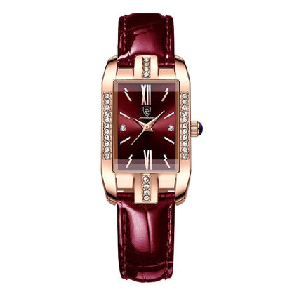 Waterproof Ultra-Thin Quartz Watch for Women - Stylish Rose Gold Design - Buy Center
