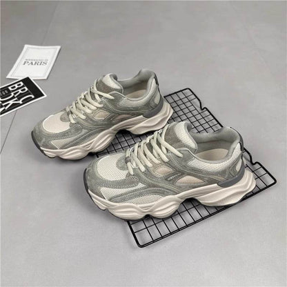 Thick Bottom Paris Dad Shoes - Lightweight Exercise Footwear for Modern Style - Buy Center