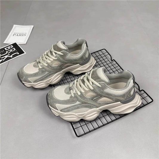 Thick Bottom Paris Dad Shoes - Lightweight Exercise Footwear for Modern Style - Buy Center