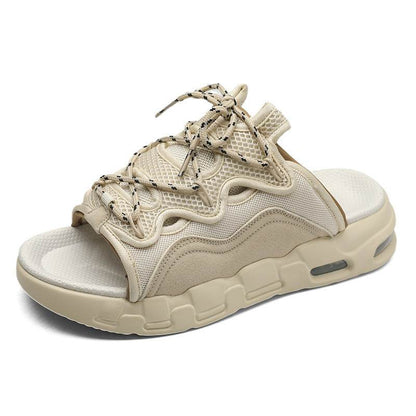 Men's Summer Non-Slip Platform Sandals - Trendy Outdoor Comfort & Style - Buy Center