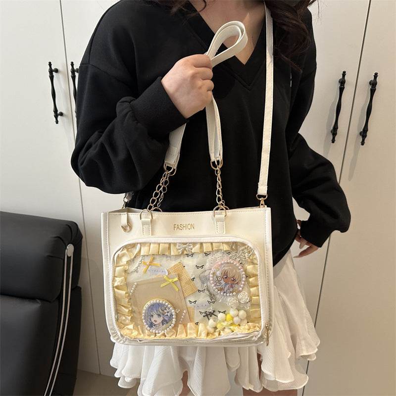 Buycenter Japanese Style Large Capacity Totes - Simple Casual Design - Buy Center