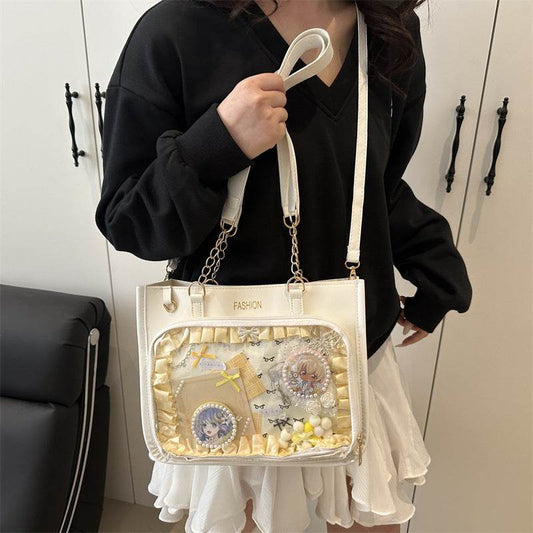 Buycenter Japanese Style Large Capacity Totes - Simple Casual Design - Buy Center