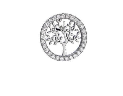 Elegant 925 Silver Tree Zircon Earrings - Stylish & Durable Jewelry for Women - Buy Center