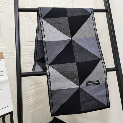Premium Stylish Knitted Scarf for Men - Trendy Winter Fashion 2025 - Buy Center