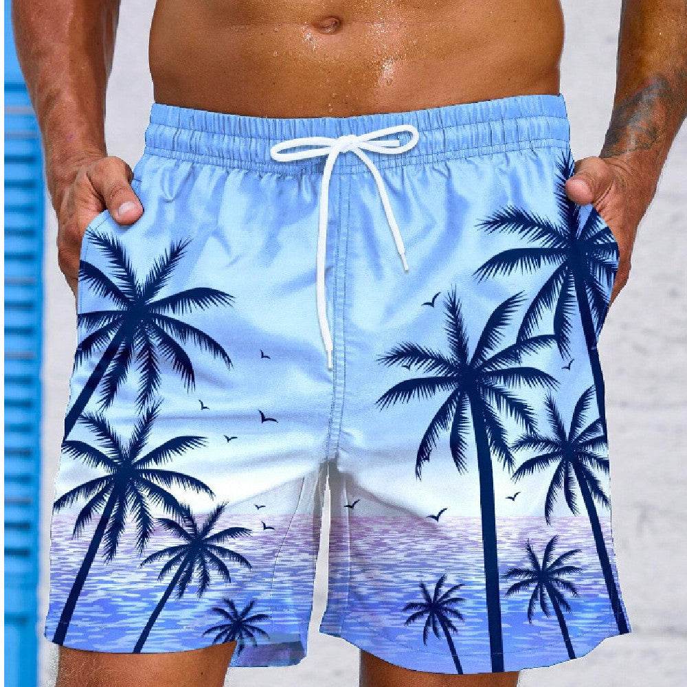 Buycenter Men's 3D Printed Camouflage Beach Shorts - Fashionable & Comfortable - Buy Center