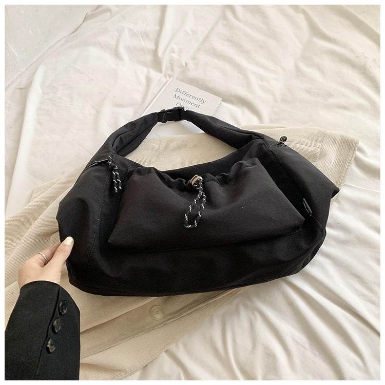 Versatile Solid Color Shoulder Crossbody Bag - Large Capacity & Trendy Colors - Buy Center