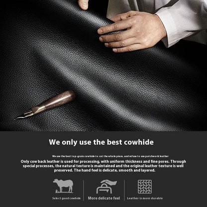 Stylish Men's Business Backpack - Premium Cowhide, Modern Design 2025 - Buy Center