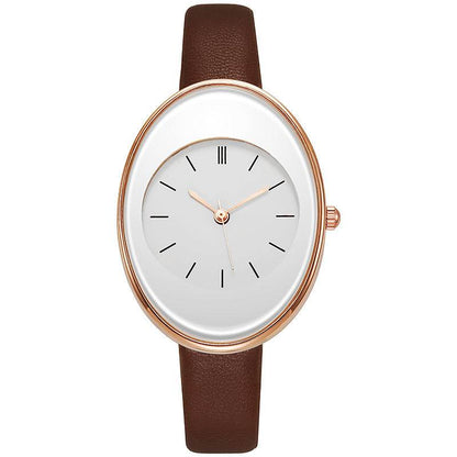 Buy Center Ladies Quartz Watch - Simple Fashion with Steel Belt - Buy Center