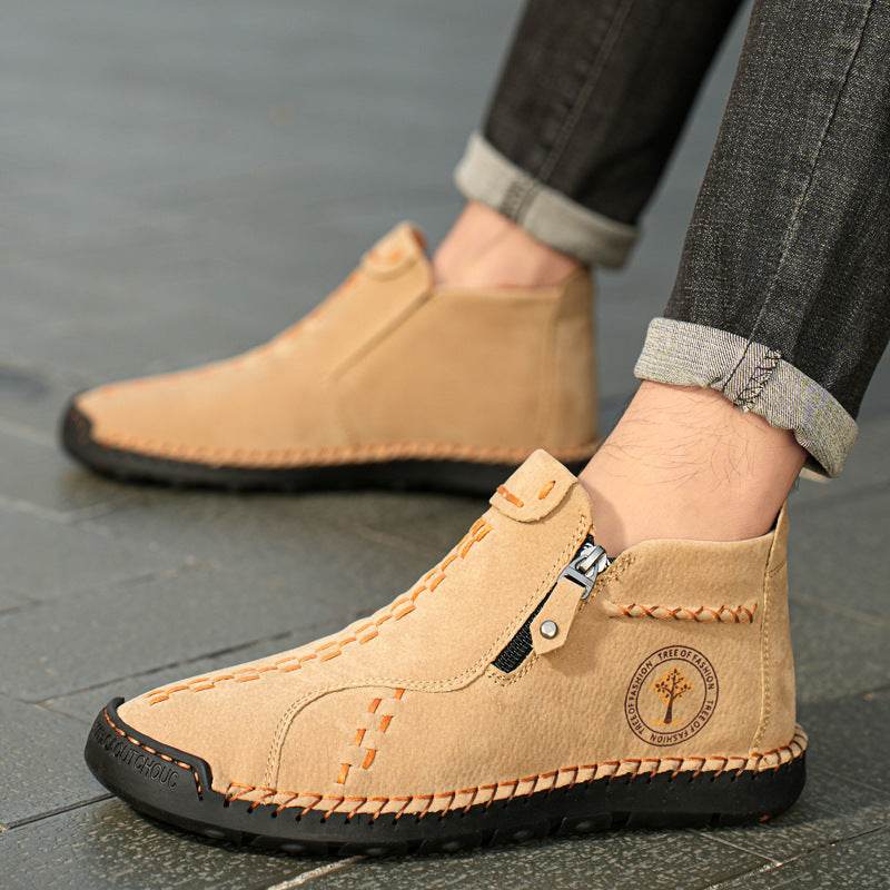 Martin Men's High-Top Boots - Trendy Stylish Footwear for All Occasions - Buy Center