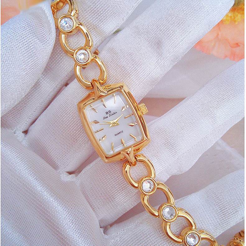 Buycenter Fashion Quartz Watch - Elegant Diamond Bracelet for Women - Buy Center