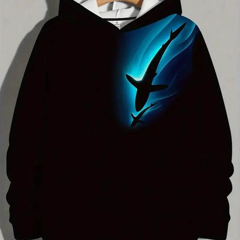 Stylish Printed Hooded Sweatshirt - Trendy Comfort Fit for Men S-3XL - Buy Center