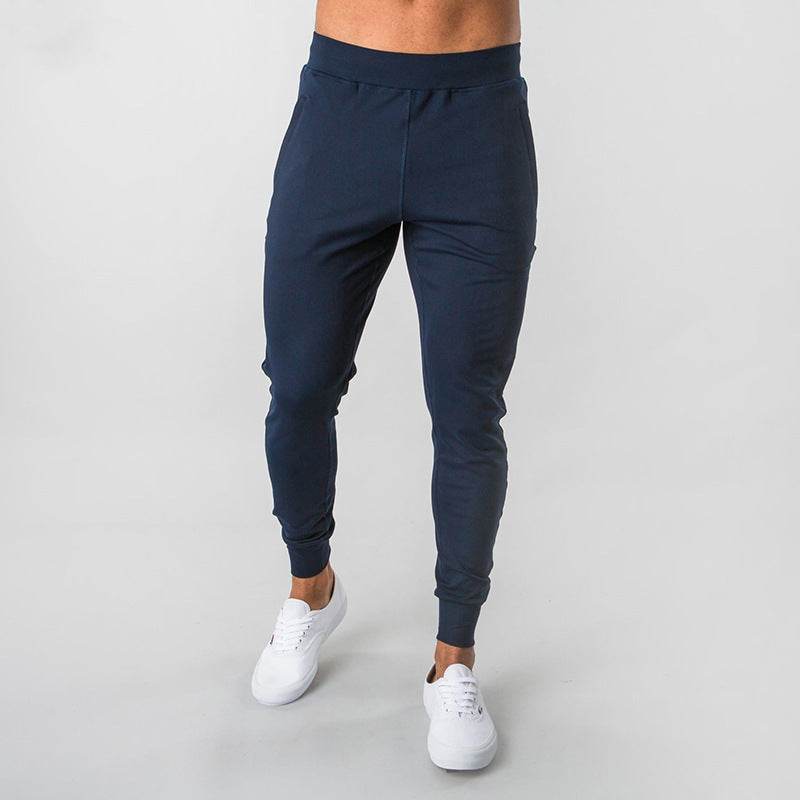 Men's Elastic Fit Sports Pants - Casual Cotton Activewear for Fitness - Buy Center