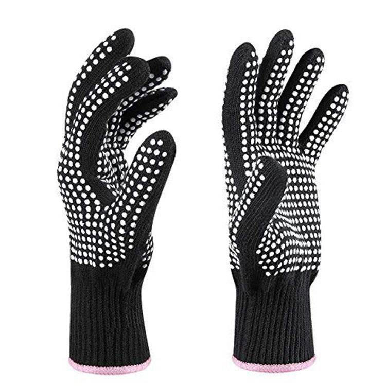 High-Temperature Silicone Bead Gloves - Insulation & Anti-Scald Protection - Buy Center