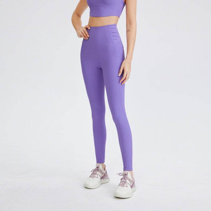 Buycenter Cropped Sports Leggings - Stretch Fit for Active Comfort - Buy Center