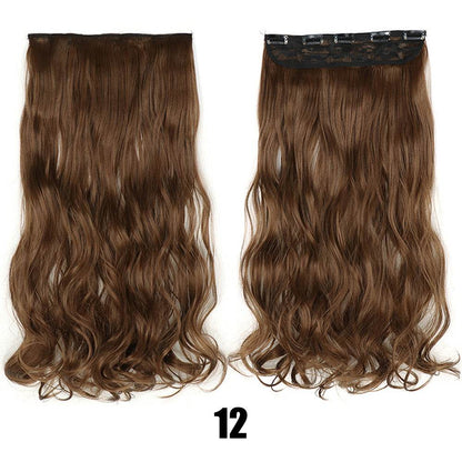 Women's Big Wavy Long Curly Hair Extensions - Fluffy No Trace Design - Buy Center
