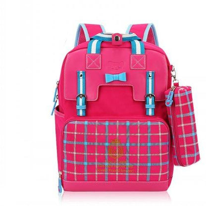 Korean Style Cute Girls Backpack - Waterproof PU Leather, Trendy 2025 - Buy Center