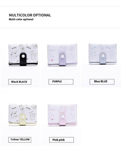 Cute Cartoon Girl's Wallet - Fresh Animal Design, Stylish & Compact - Buy Center