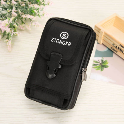 Stylish Oxford Cloth Waterproof Phone Bag - Trendy Zipper Waist Bag - Buy Center