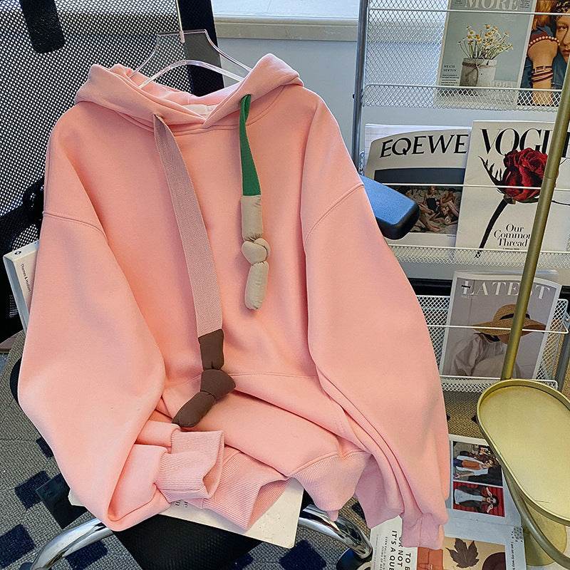 Plus Size Women's Fleece-Lined Hoodie - Warm & Trendy Pullover - Buy Center