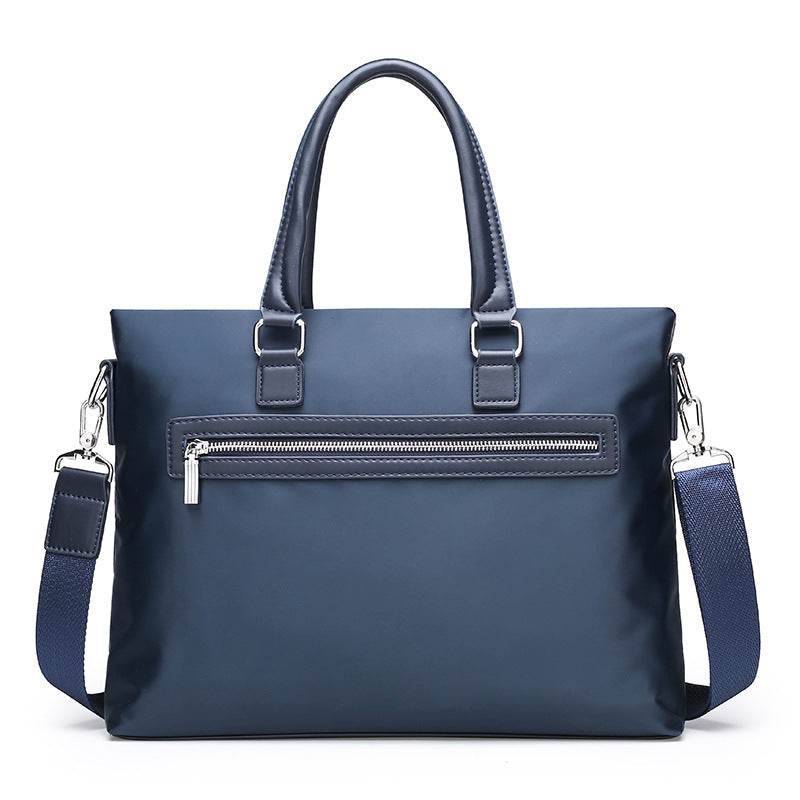 Men's A4 Briefcase Bag - Stylish Oxford Cloth with Zipper Closure - Buy Center