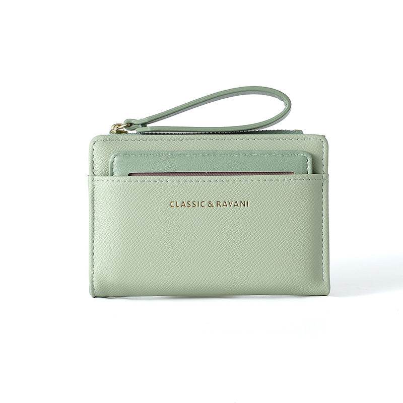 Simple Elegant Women's Wallet - Solid Color PU Purse for Stylish Days - Buy Center