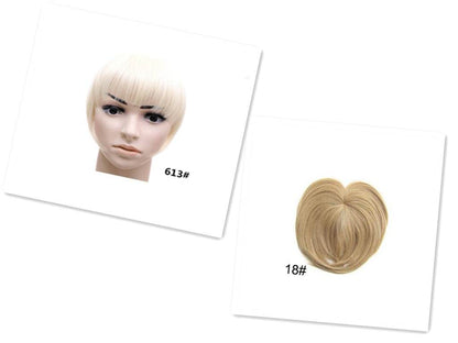 Stylish Synthetic Hair Bangs - Easy Apply Blunt Cut Hairpiece Accessory - Buy Center