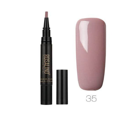 5ml Solid Color Nail Art Pen - Easy Application in 58 Vibrant Shades - Buy Center