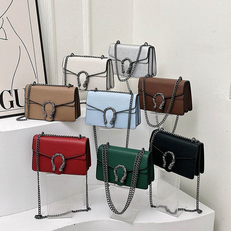 Buycenter Women's Chain Crossbody Bag - Stylish Totes in 7 Colors - Buy Center