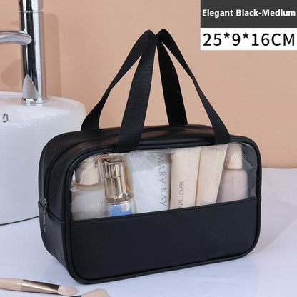 Large Capacity Transparent Cosmetic Bag - Waterproof & Stylish Organizer - Buy Center