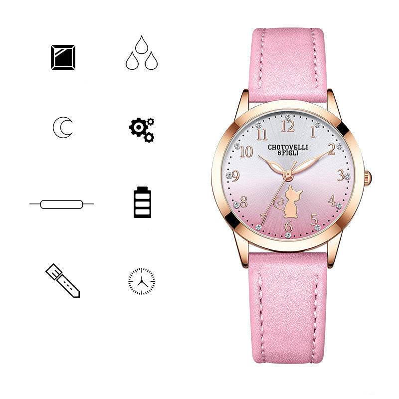 Cute Cartoon High School Student Watch - Trendy Style for Boys & Girls - Buy Center