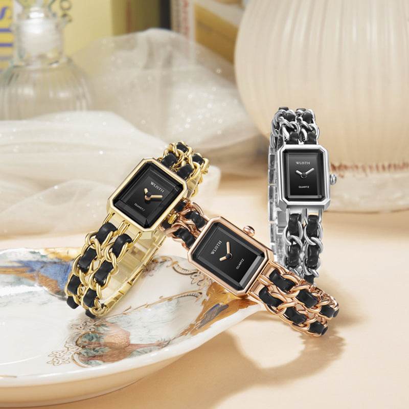 Fashionable Waterproof Quartz Watch for Ladies - Trendy Bracelet Style 2025 - Buy Center