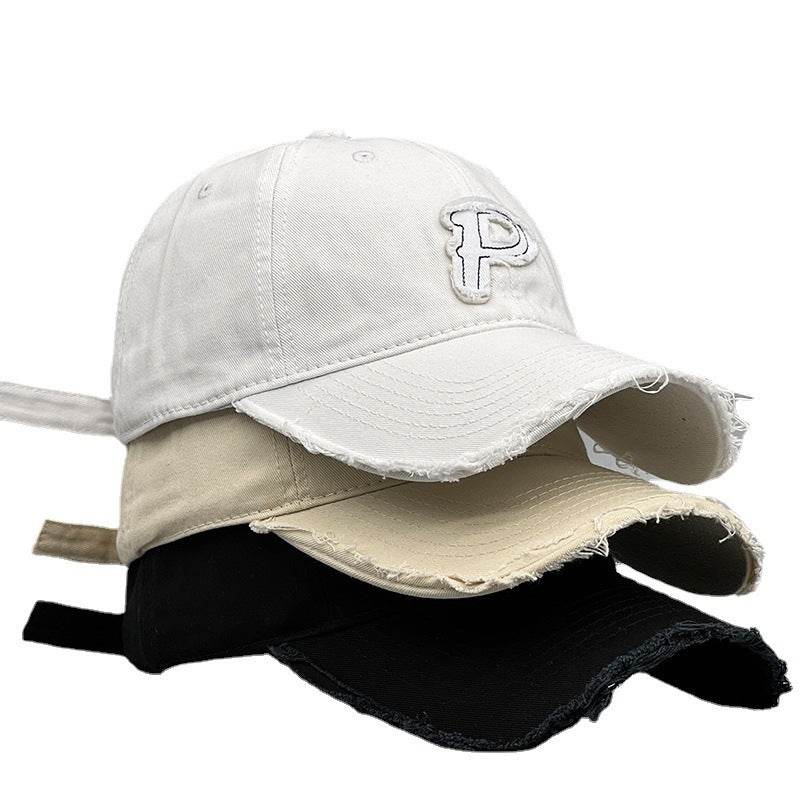 Buycenter Raw Edge Baseball Cap - Travel, Sun Protection & Breathable Fabric - Buy Center